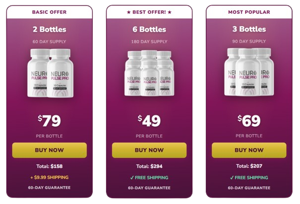 NeuroPulse Pro Pricing Details